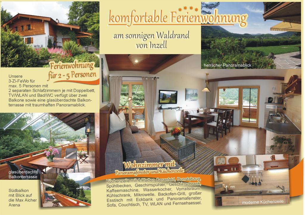 Ferienwohnung Am Roemerweg Wald Inzell Dış mekan fotoğraf